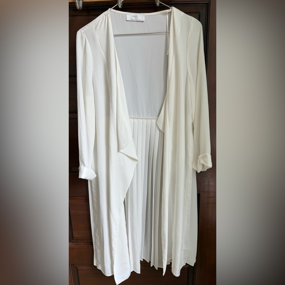 Wallis Cream Open Front Jacket